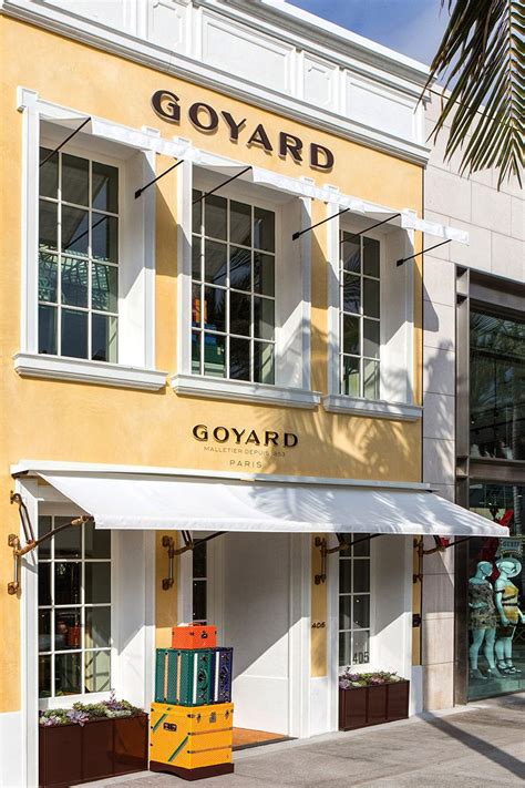 goyard beverly hills|maison goyard locations.